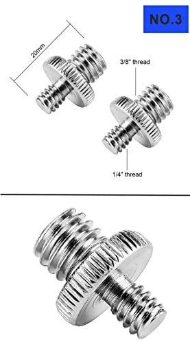 SHOPEE Branded Camera Screws,14 Pcs Converter Threaded Screws Adapter Mount Set Camera/Tripod/Monopod/Light Stand/Quick Release Neck Strap - Image 5