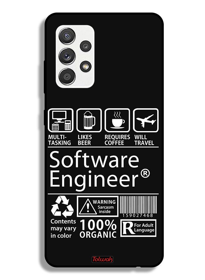 Tolwak Samsung Galaxy A32 5G Protective Case Cover Software Engineer Sticker - Image 1