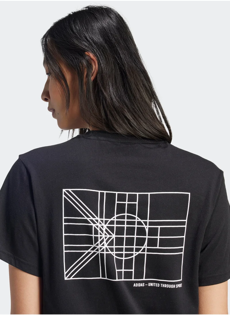 Adidas Tiro Nation Graphic T-Shirt