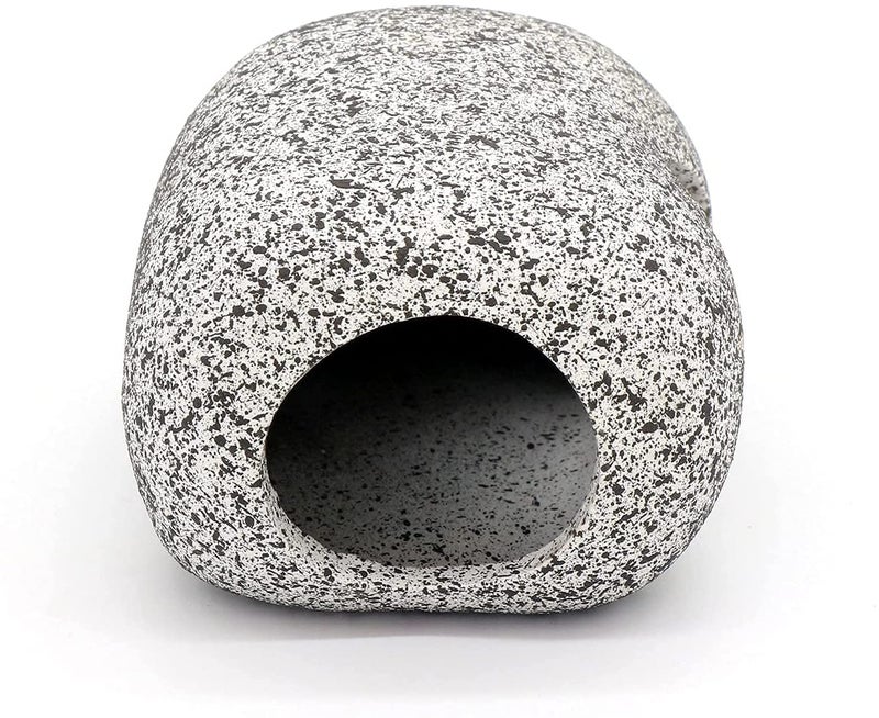 Stackable aquarium decorative stone cave, aquarium accessories cave hide, shrimp hide Cichlid cave hide breeding spawning, betta fish hide - Image 2