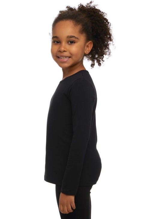 Black Basic Seasonal Lycra Long Sleeve Girls T-Shirt - pzsku/Z2F88581CD4A22C000BBCZ/45/_/1726143991/b99d03c6-9fd7-4104-a217-42aec9417feb