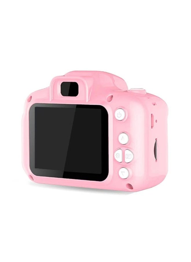 Generic High Definition Children's Camera Digital Photography Birthday Gift For Students X2000 Compact Size Portable Camera-Body Color:1.8inch Screen Pink Gift Box  - Image 4