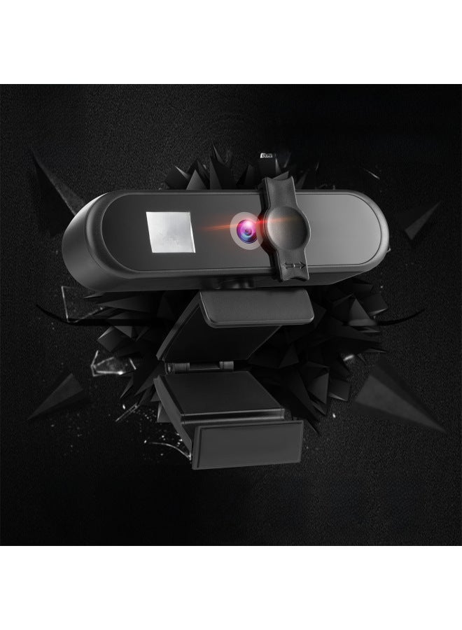 4K Private Model Beauty Auto Focus 1080p Computer Camera HD Network USB Live Webcam2k Drive-free-Color:8802-2k - Image 2