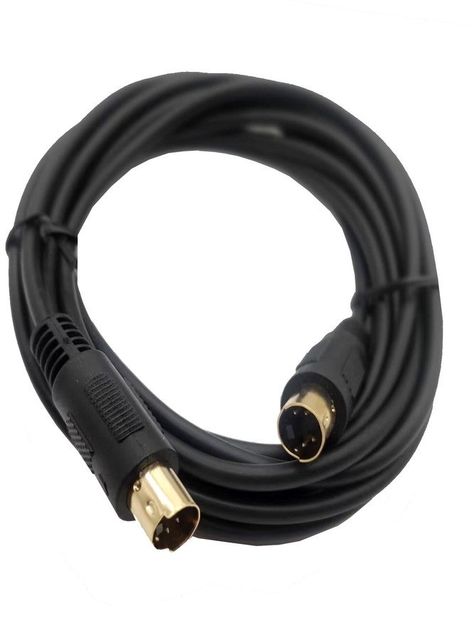 Traovien S-Video Cable Mini Din 4-Pin S Video Cable Male to Male Gold Plated Connector for Player Camcorders Laptops Transfer Video to TV or Monitor Connection Cable (3m/10Ft) - Image 4