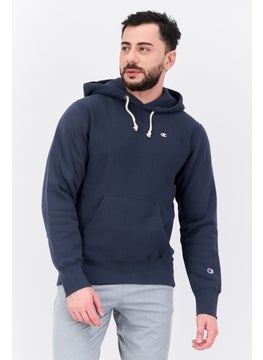 Champion Men Sportswear Fit Long Sleeve Outdoor Sweatshirts, Navy  - Image 1