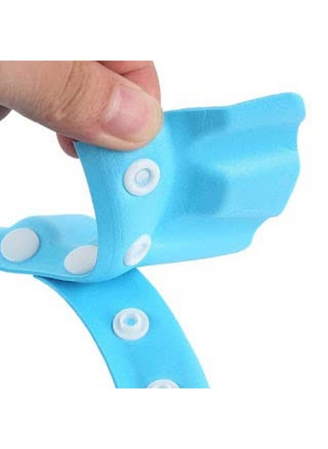 Generic Soft Adjustable Visor Hat Safe Shampoo Shower Bathing Protection Bath Cap for Toddler, Baby, Kids, Children (Multi Color)  - Image 5