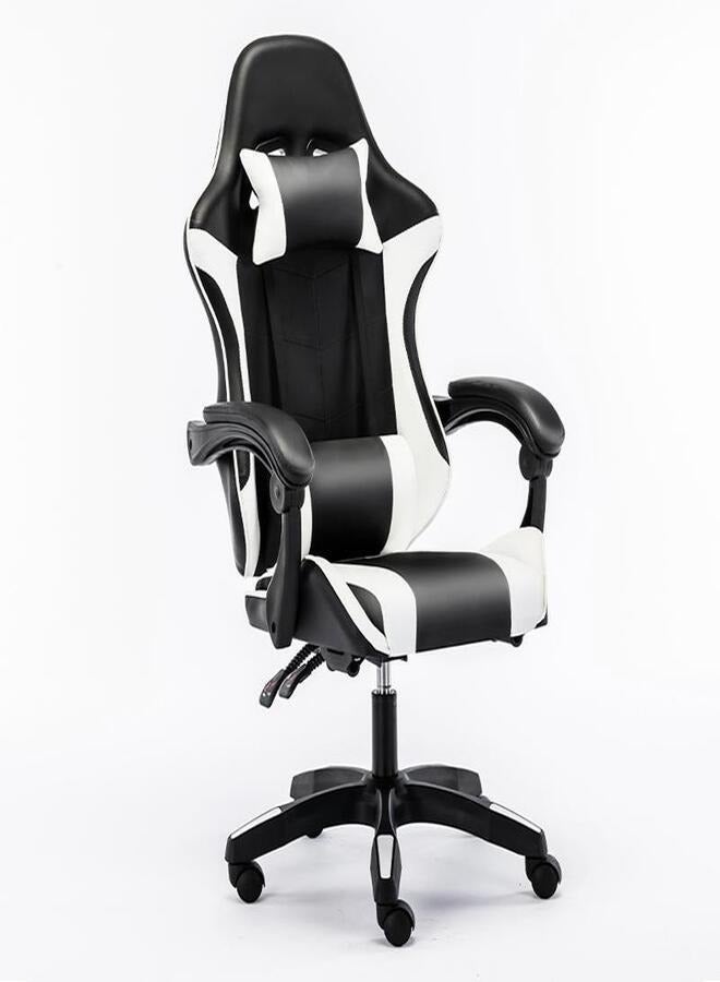 Adjustable gaming chair with two cushions 
