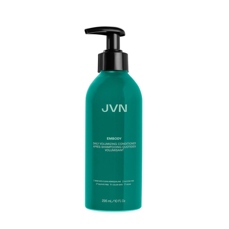 JVN Embody Volumizing Conditioner, 10 Fl Oz, Thickening Conditioner for Fine or Thin Hair, Adds Fullness, Moisture and Restores Shine, Hair Care for Women and Men, Non-Toxic, Silicone and Paraben Free - Image 1