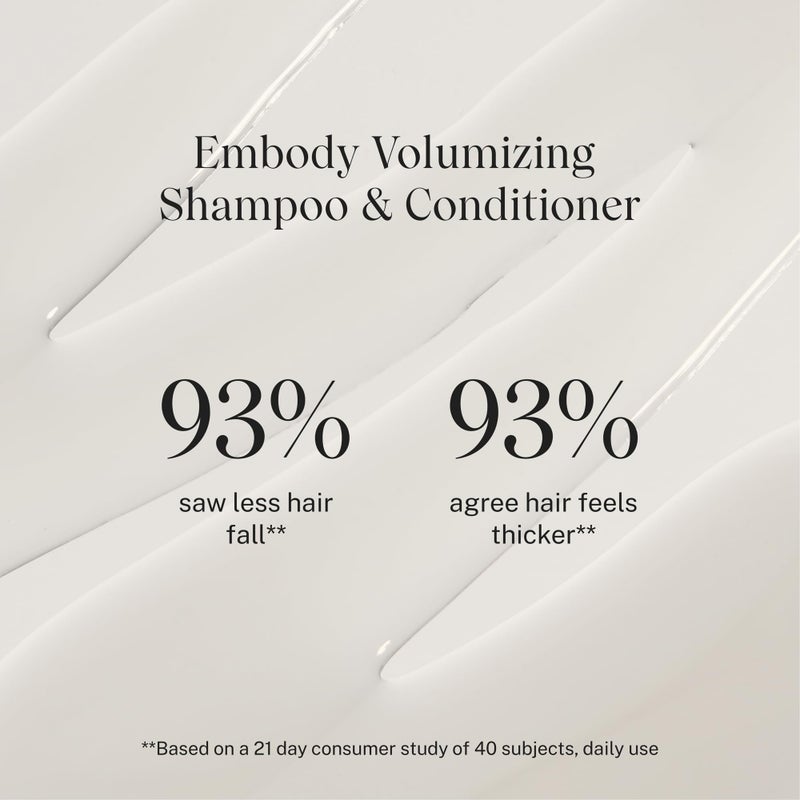 JVN Embody Volumizing Conditioner, 10 Fl Oz, Thickening Conditioner for Fine or Thin Hair, Adds Fullness, Moisture and Restores Shine, Hair Care for Women and Men, Non-Toxic, Silicone and Paraben Free - Image 2