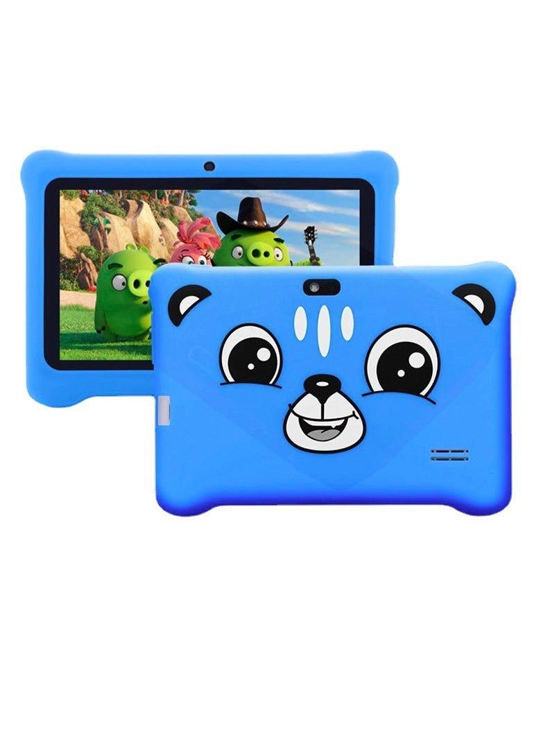 AROAQ Kids Tablet, Large Screen Smart Learning Tablet, Easy To Carry Children Touch Pad With Octa Core Processor, Durable Portable Android Tablet For Kids, (1pc, Blue)