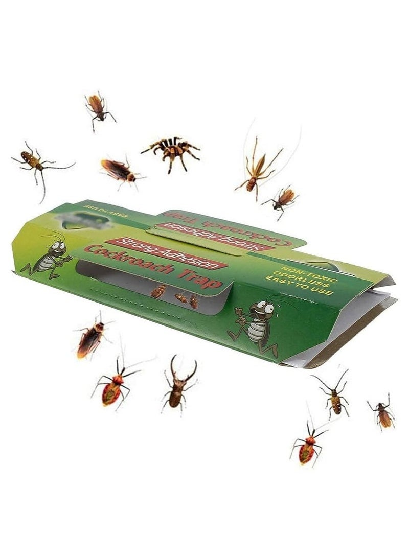 GREEN KILLER 10 Pieces Strong Adhesion Cockroach Trap  In One Box  - Image 2