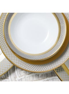 DANUBE HOME Royal Feast 44-Piece Premium Fine Porcelain Dinner Set – Elegant Tableware for 8 Persons – Luxury Dinnerware Set for Home, Parties, Events & Gifting  - Image 5