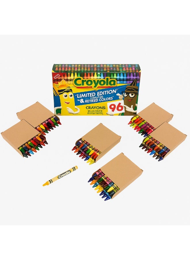 Crayola Classic & Limited Edition Crayons, 96 Crayons - Image 1