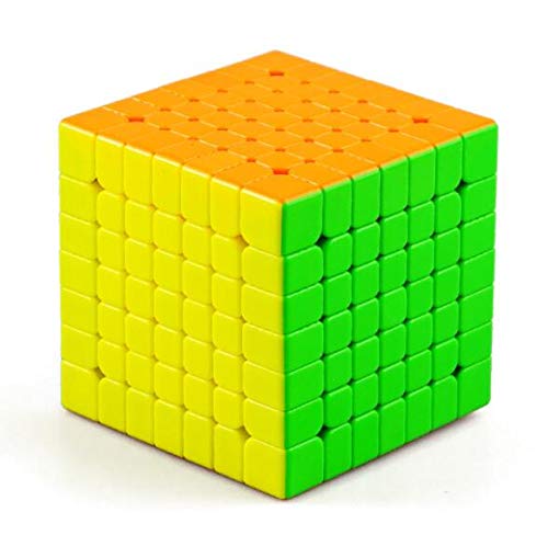 CuberSpeed CuberSpeed YJ Yufu v2 M 7X7 Magnetic stickerless Speed Cube  - Image 3