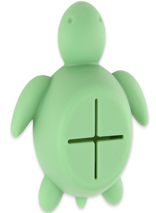 TRCENDE Lovely Silicone Sea Turtle Wall Mount Towel Holder, Funny Sea Turtle Animal Hooking Perfect for Kitchen Bath, Wall Mounting Hand Hook, Adhesive Wall Mounted for Hanging Towel Bath Ball Rag XSX39 - Image 1