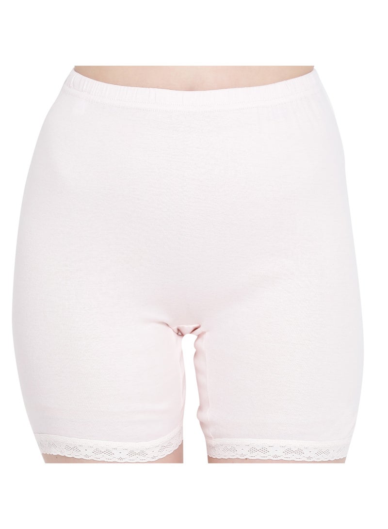 BYC GIRLS COTTON BOXER SHORT BRIEF - PINK  - Image 1