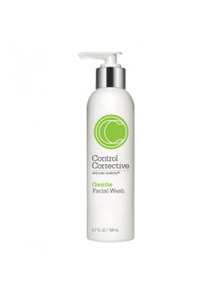 CONTROL CORRECTIVE Gentle Facial Wash, 6.7 Oz - Hydrates, Normalizes & Restores Balance, For Normal Or Combination Skin, Aloe Vera Based, Lightly Foaming Cleanser, Gel To Foam