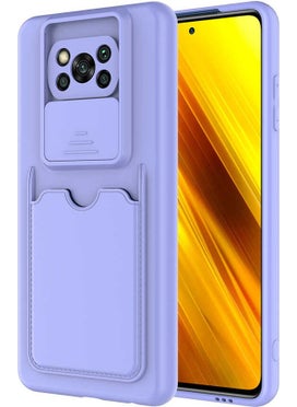 ZORE Xiaomi Poco X3 Case Kartix Cover - Lilac 