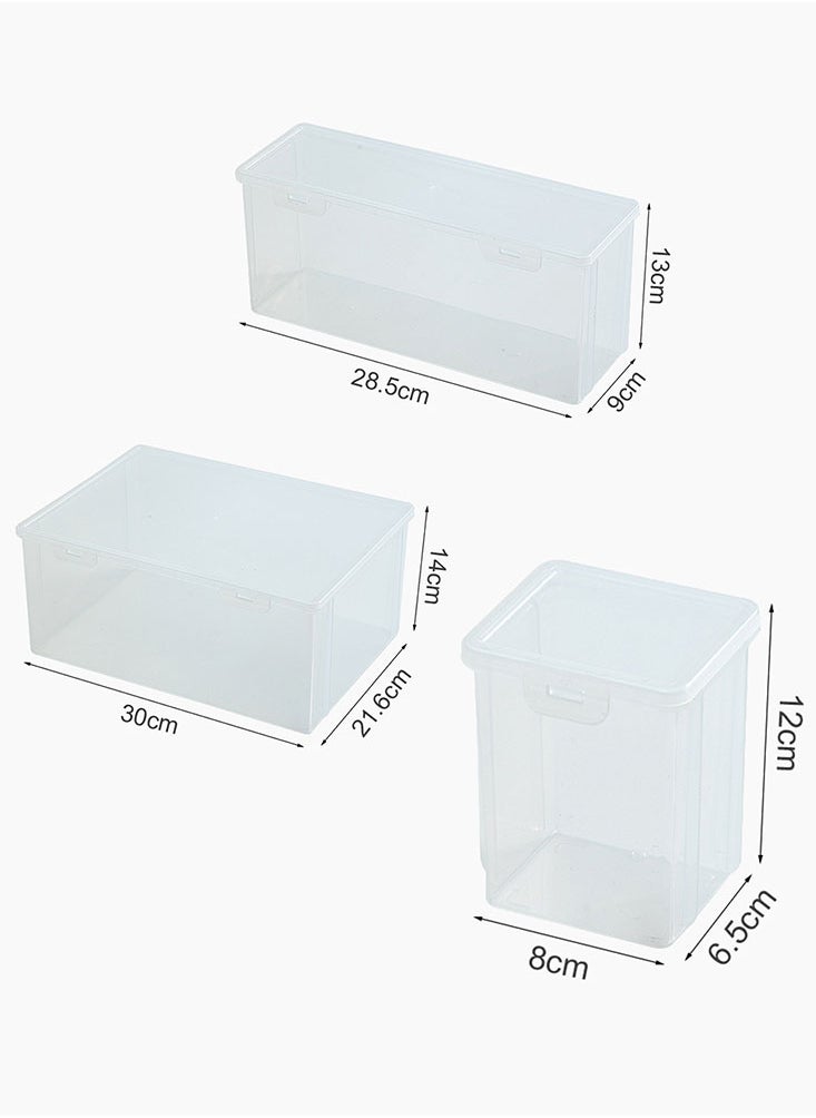 Perfii Secure and Efficient Storage Dust and Pest Protection, Stackable Design, Space Optimization, Durability, BPA-Free, and Leak-Proof Technology  - Image 4
