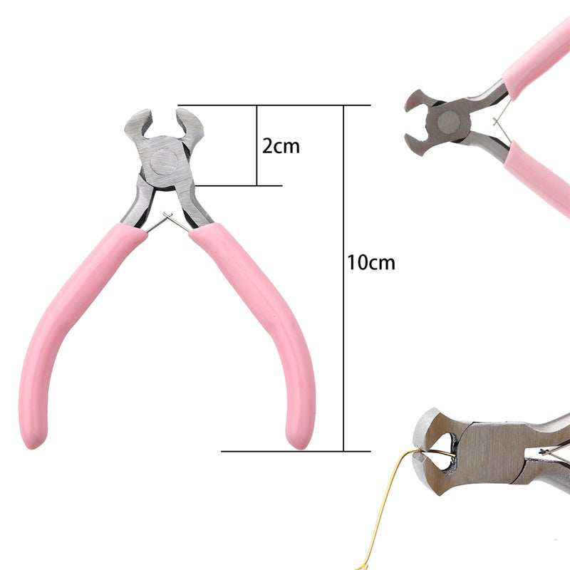 DIY Jewelry Making Pliers Set Top cutter with powder handle 