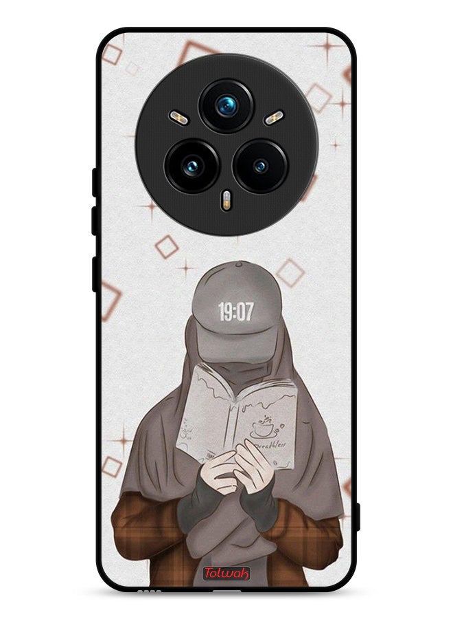 Tolwak Realme 14 Pro Plus 5G Protective Case Cover Girl Reading Art