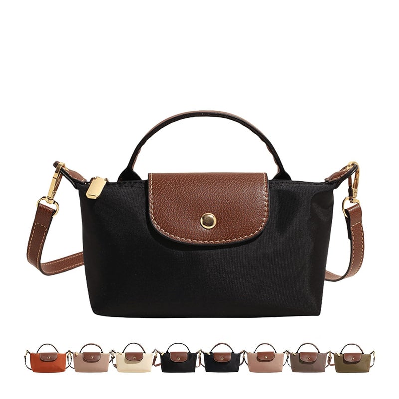 SANIKAWA Fashion Mini Crossbody Bag, Handbags Purses with Adjustable Strap for Women, Ladies Shoulder Totes Bag (Black color) - Image 1