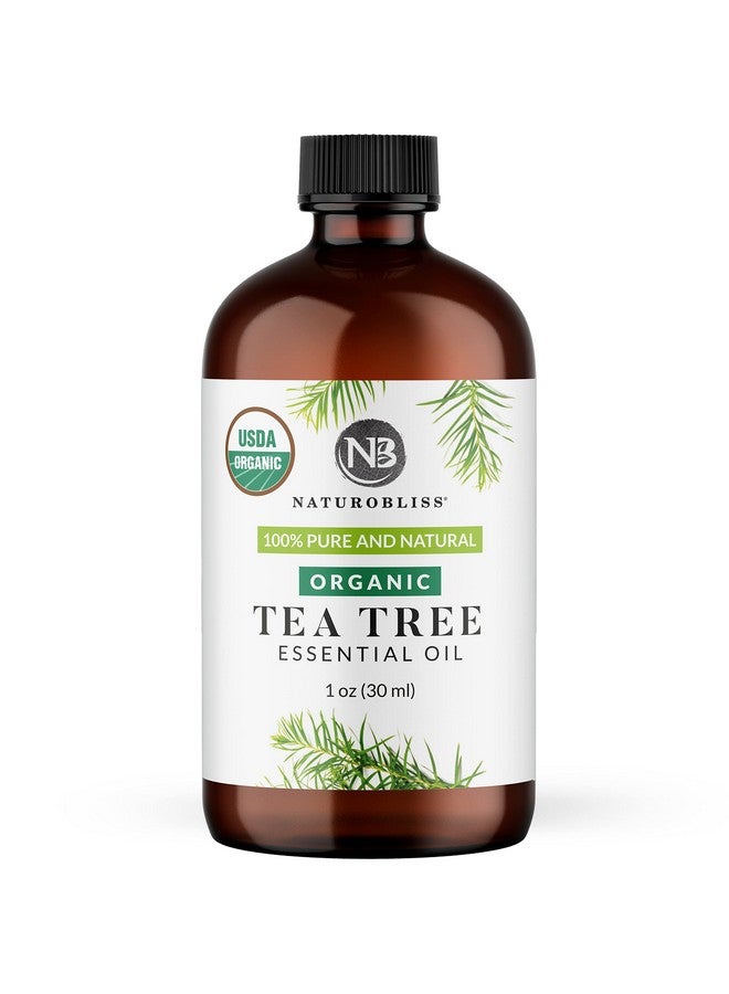 NaturoBliss NaturoBliss Organic Tea Tree Essential Oil, 100% Pure Therapeutic Grade, Premium Quality Tea Tree Oil, 1 fl. Oz / 30 ml - Perfect for Aromatherapy and Relaxation (Tea Tree, 30ml) - Image 1