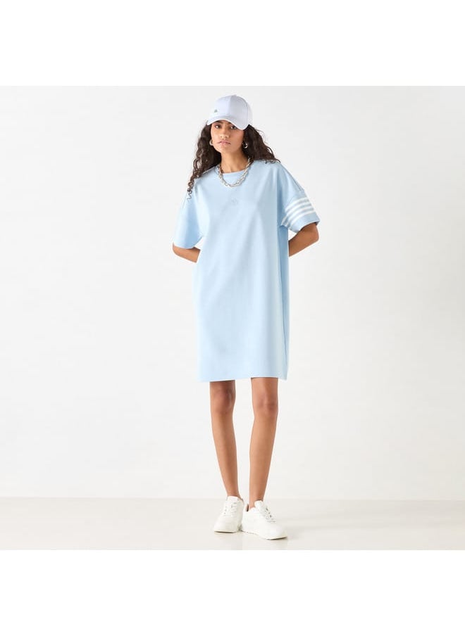 Kappa - Kappa Logo Detail T-shirt Dress with Short Sleeves - Image 1