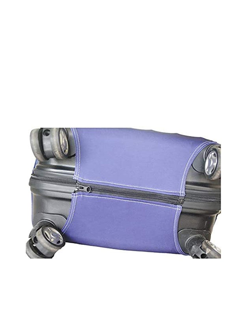 SYOSI Explore Land Travel Luggage Cover Trolley Case Protective Cover Fits 27 Inch Luggage Modern City, M 23 27 inch luggage - Image 4