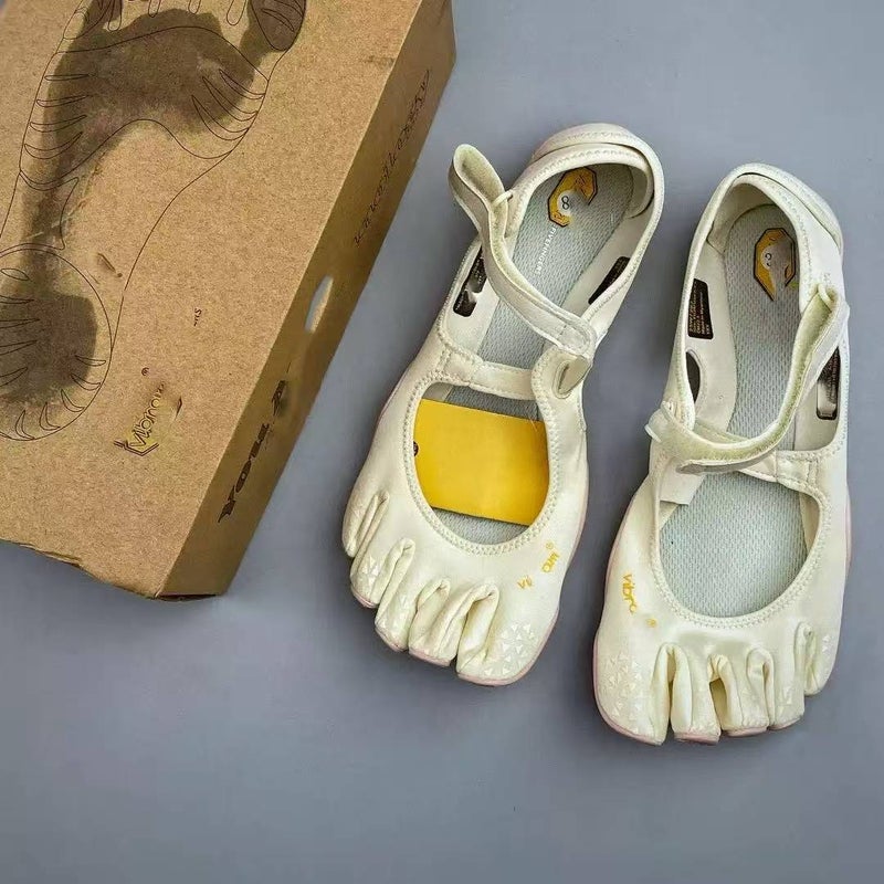 أحذية V-Soul Fivefingers حافية القدمين لليوغا والرقص والبيلاتس - مقاس 35 - Image 4