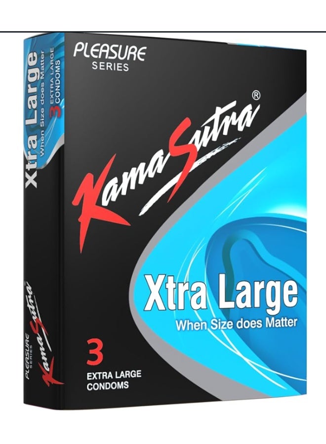 Kamasutra Kama Sutra Condom Xtra Large 3'S
