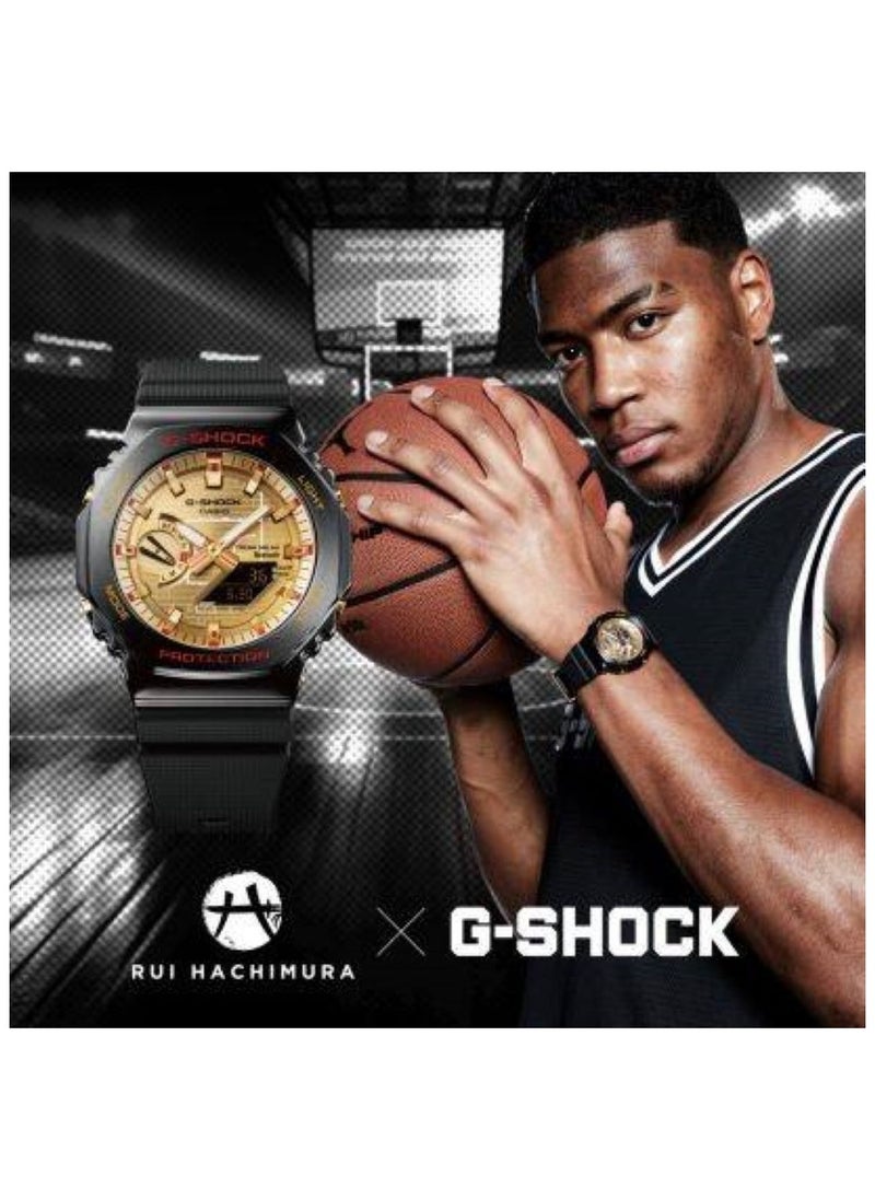 G-SHOCK G-SHOCK Rui Hachimura Signature Model Analog-Digital Watch GBM-2100RH-1ADR - Limited Edition Watch  - Image 4