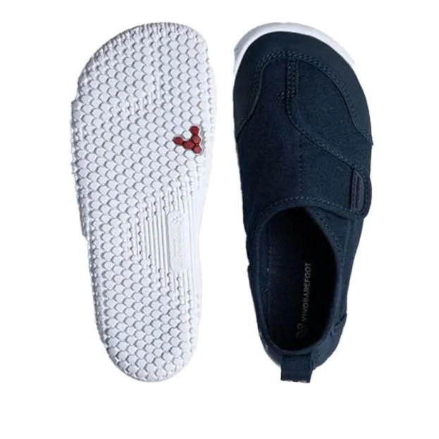 Vivobarefoot Kids Gaia Preschool Casual Everyday Shoe Blue