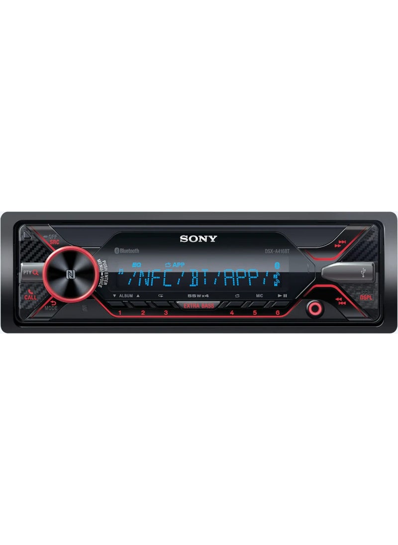 Sony - Dsx-A416Bt Dual Bluetooth 55X4 Watt, Usb-Aux iPod-iPhone Compatible Car Stereo - Image 1