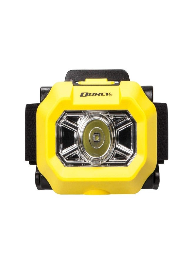 Dorcy Intrinsically Safe 180-Lumen Headlight, Durable, Water-Resistant, Yellow (41-0094) - Image 2