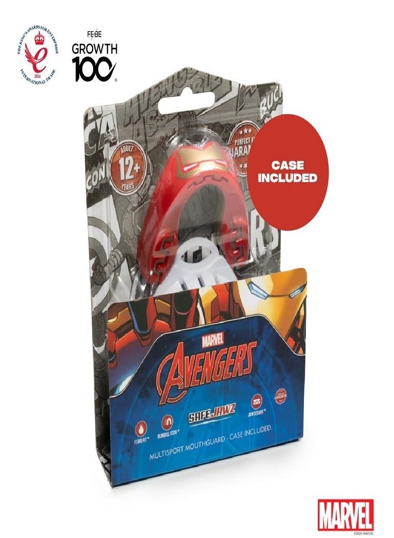 MARVEL Iron Man mouthguard Junior, Full contact for all sports including rugby, martial arts, boxing, ice hockey and all contact sports - Image 5