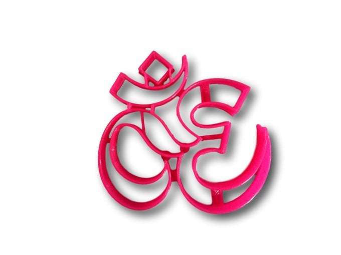 AUM HINDU SIGN COOKIE CUTTER