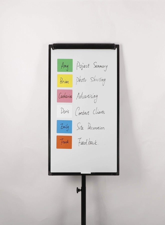 Navy Penguin Dry Erase Magnets Set - 12 Pack - 6x4 in Whiteboard Magnetic Notes Planning Pads Labels - Large White Board Magnet Strips Name Tags for Home and Office (12, 6x4 in) - Image 5