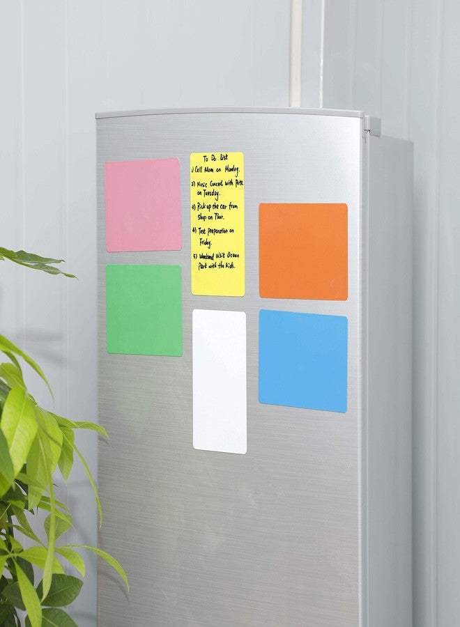 Navy Penguin Dry Erase Magnets Set - 12 Pack - 6x4 in Whiteboard Magnetic Notes Planning Pads Labels - Large White Board Magnet Strips Name Tags for Home and Office (12, 6x4 in) - Image 4