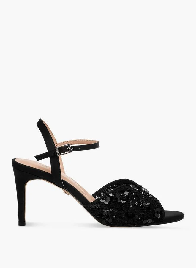 Celeste Women Stiletto Heel Ankle Strap Sandals Ramadan Collections