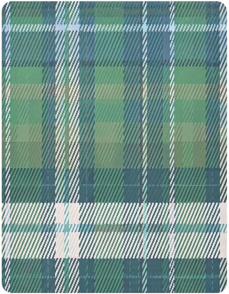 Green Plaid Crib Sheets for Boys Girls Ultra Soft Breathable Baby Crib Sheet Fitted Crib Sheets for Standard Size Crib and Toddler Mattresses, 39 x 27 Inch - Image 2
