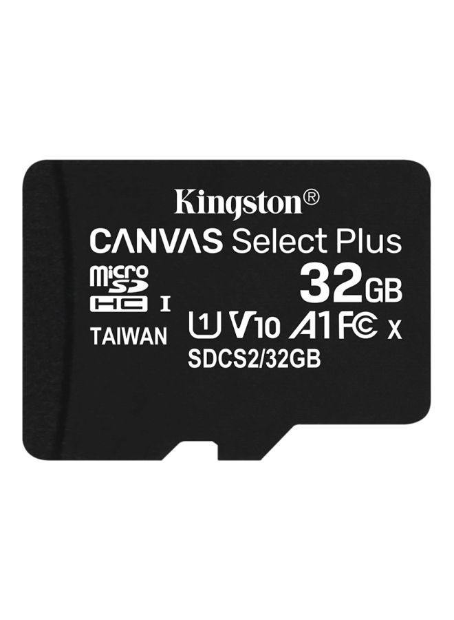 NIBEMINENT Canvas Select Plus MicroSD UHS-1 Memory Card Black  - Image 1