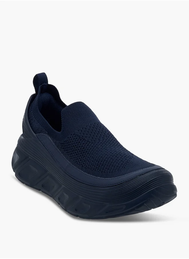 Lee Cooper Men's Pull Tab Detail Slip-On Loafers