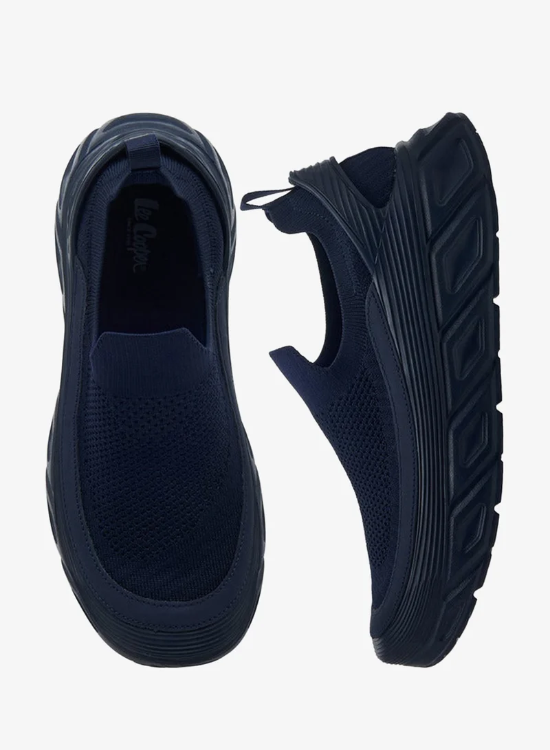 Lee Cooper BLUE Men's Pull Tab Detail Slip-On Loafers for Men | Best Price UAE