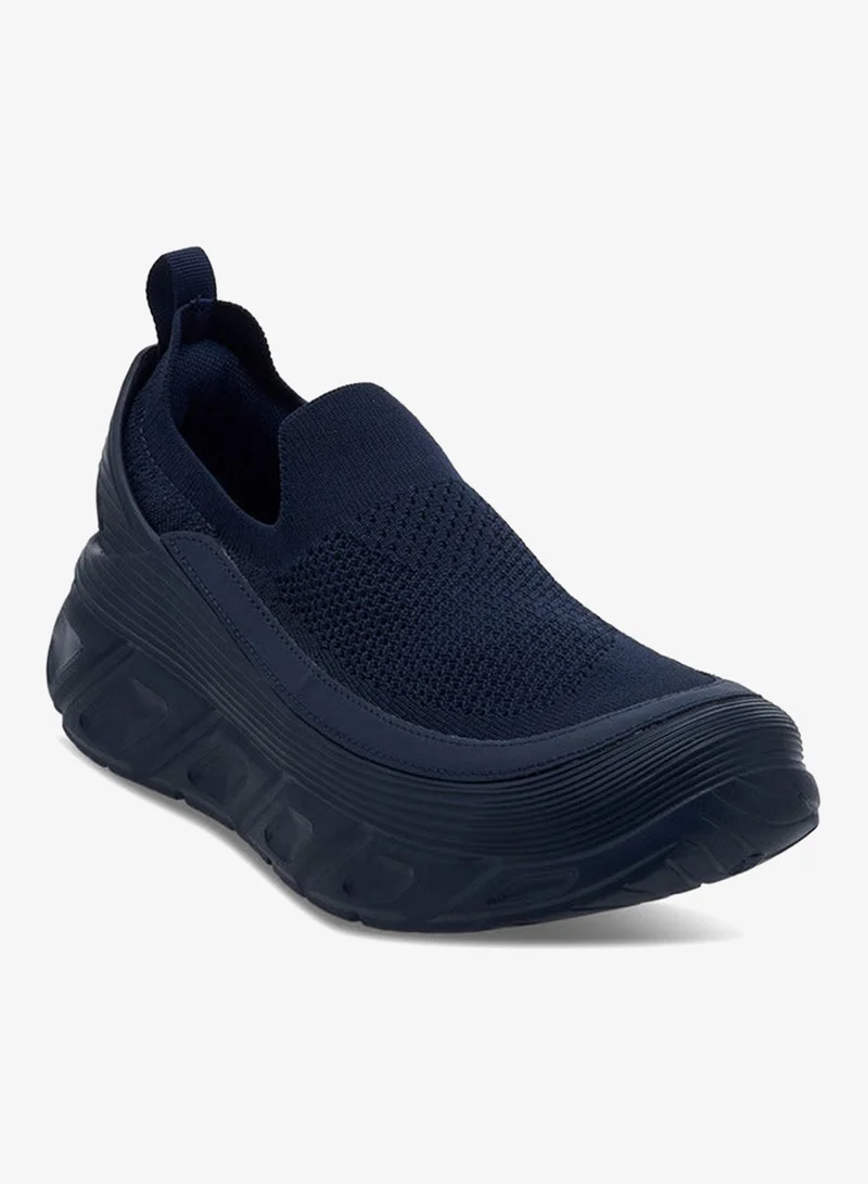 Lee Cooper BLUE Men's Pull Tab Detail Slip-On Loafers for Men | Best Price UAE