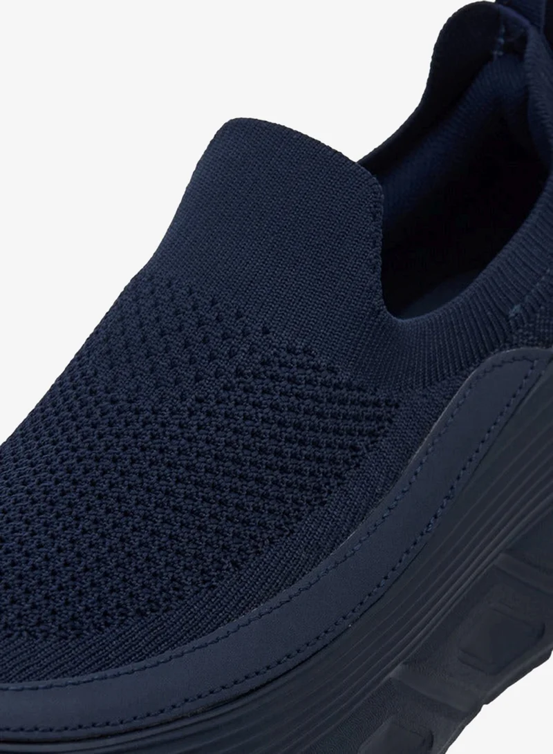 Lee Cooper BLUE Men's Pull Tab Detail Slip-On Loafers for Men | Best Price UAE