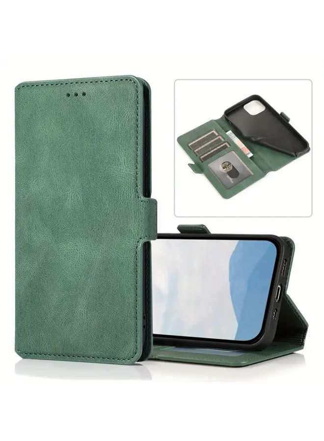 Eco Friendly Green Wallet Phone Case For iPhone XR With Card Slots - Image 2