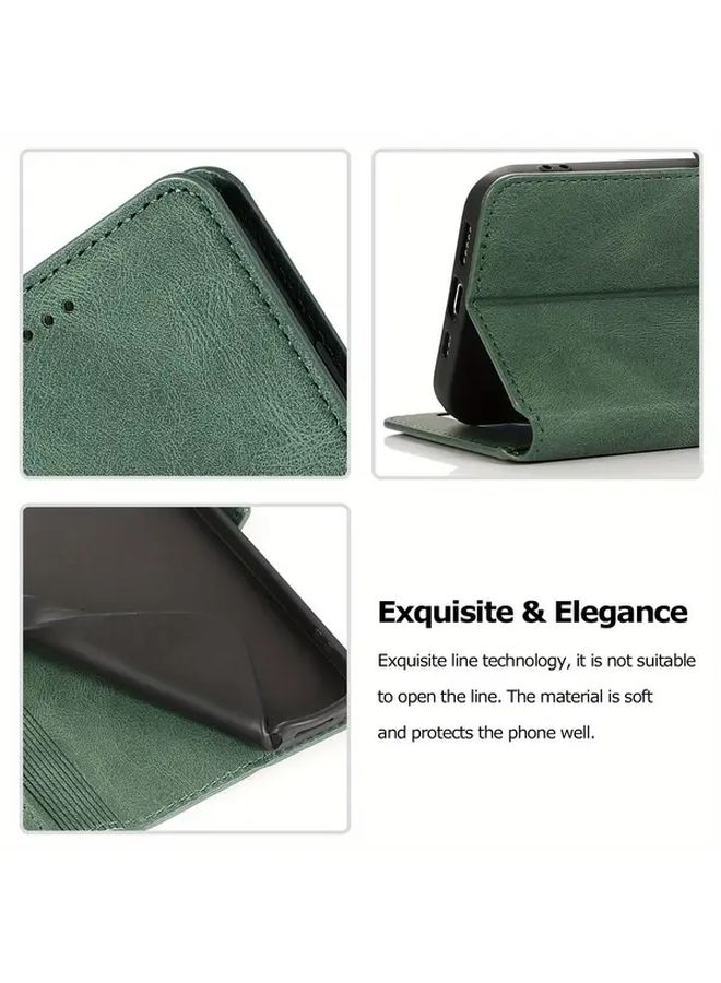 Eco Friendly Green Wallet Phone Case For iPhone XR With Card Slots - Image 4
