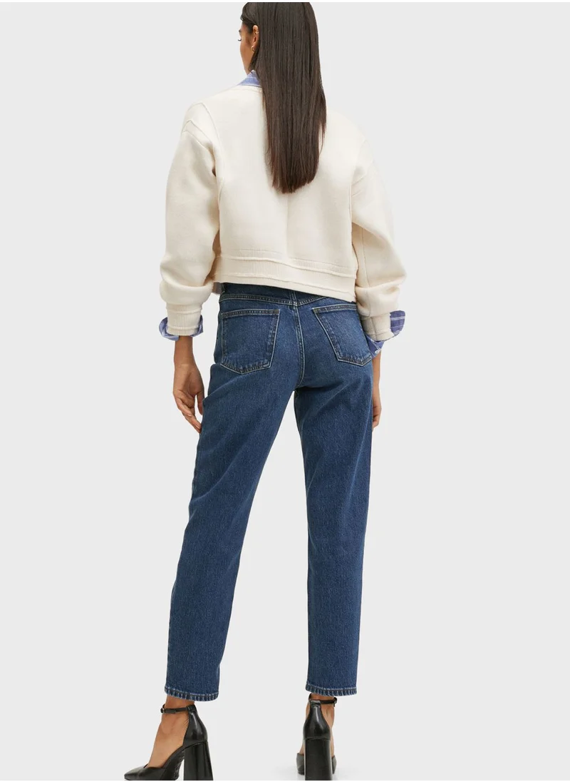 MANGO High Waist Skinny Jeans