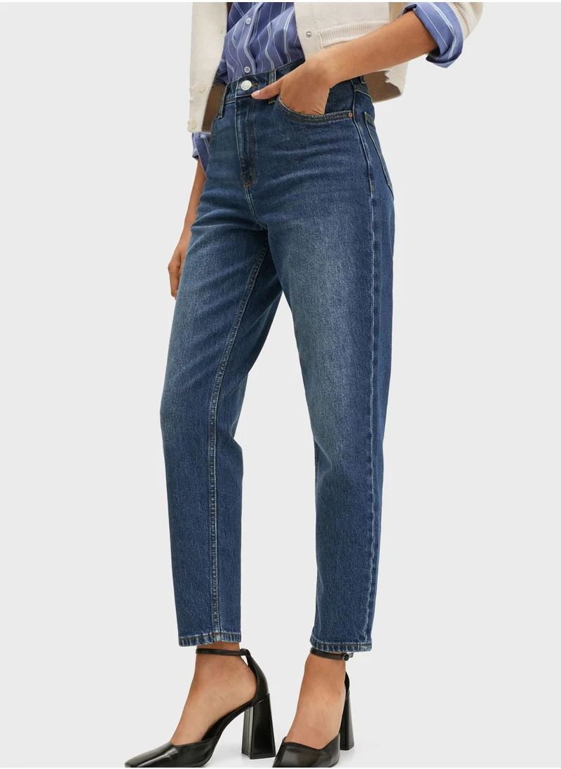MANGO High Waist Skinny Jeans